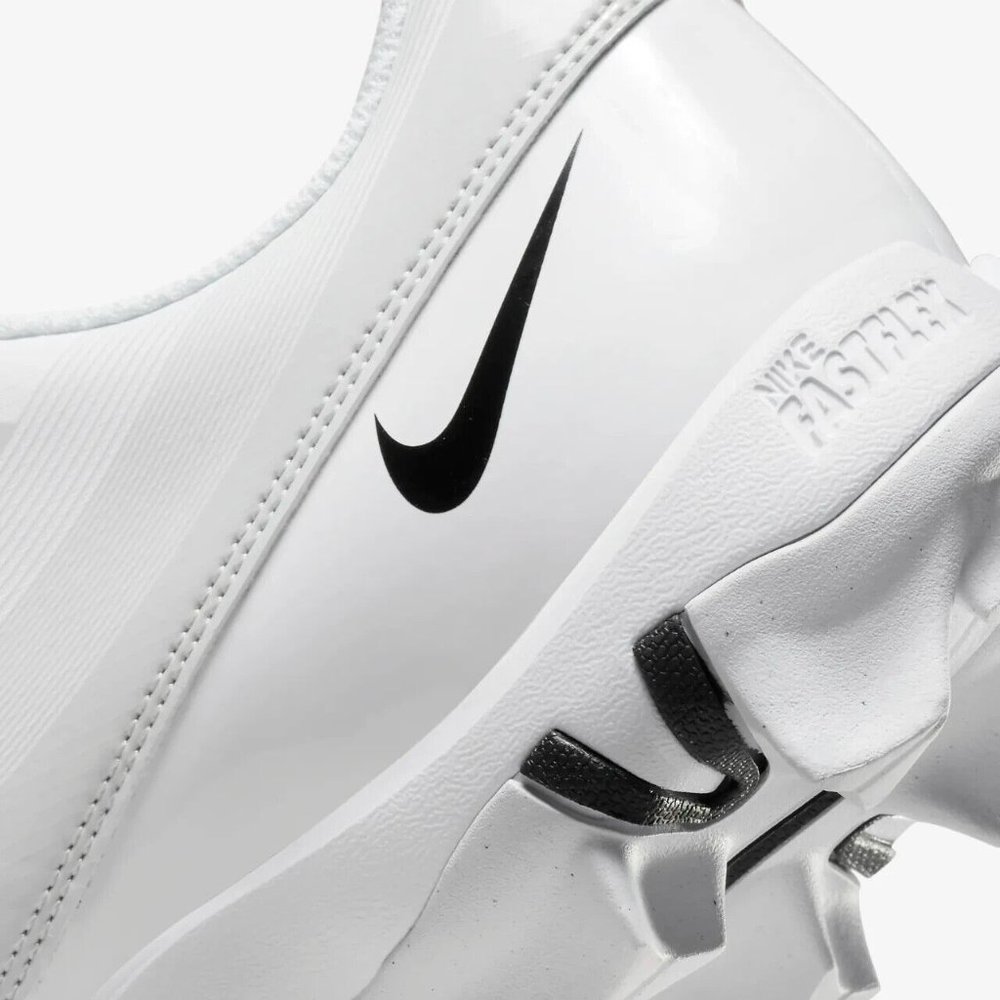 Nike Vapor Edge Shark Football Elite Cleat White Grey DQ5114-100 Men’s S… - Picture 12 of 12